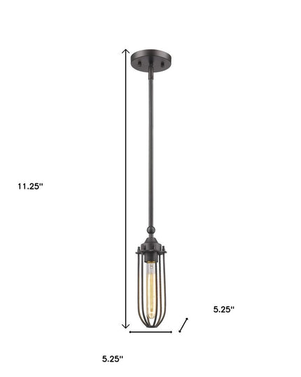 Modern Bronze Mini Pendant Hanging Light