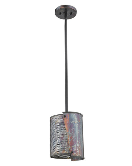 Ryker 1-Light Bronze Patina Pendant