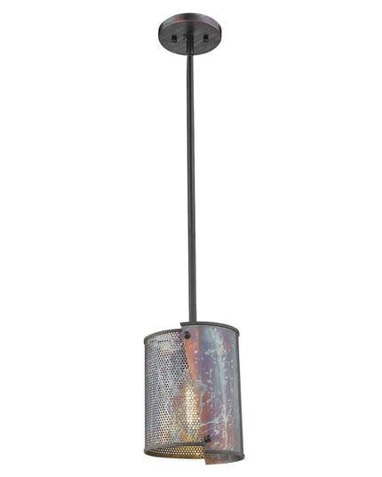 Ryker 1-Light Bronze Patina Pendant