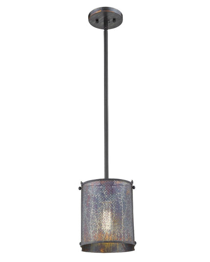Ryker 1-Light Bronze Patina Pendant