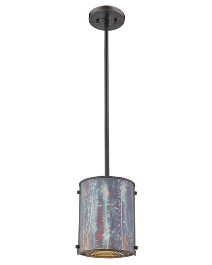 Ryker 1-Light Bronze Patina Pendant