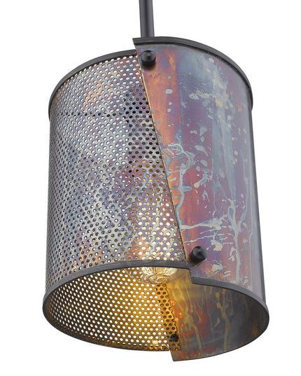 Ryker 1-Light Bronze Patina Pendant