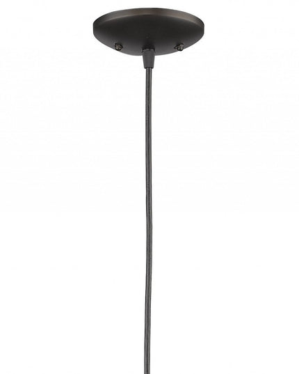 Industrial Brushed Bronze Hanging Light