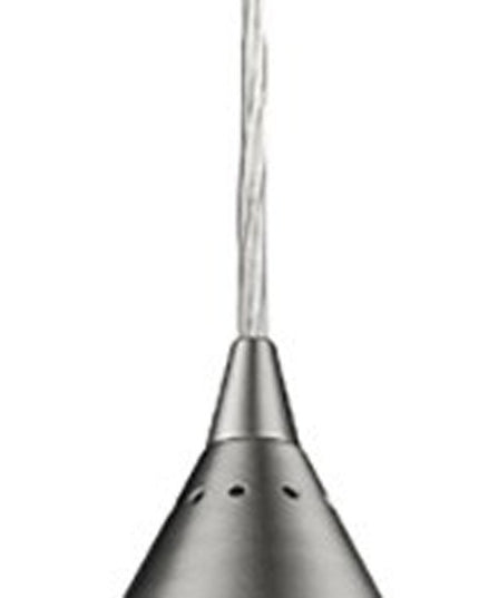 Silver Hanging Light with Glass Studs