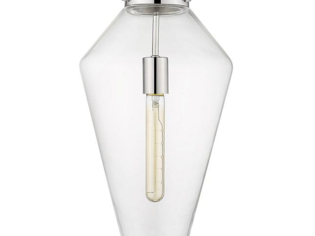 Ballina 1-Light Polished Nickel Mini-Pendant