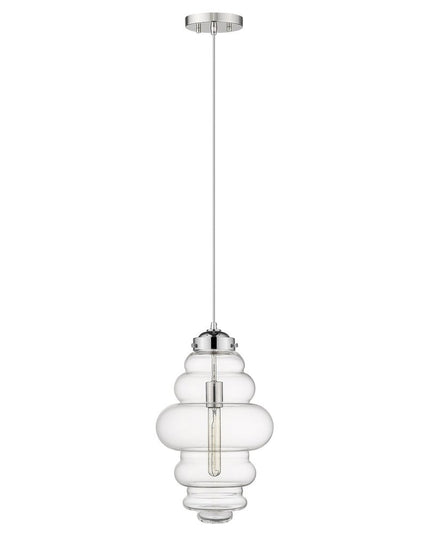 Ballina 1-Light Polished Nickel Mini-Pendant