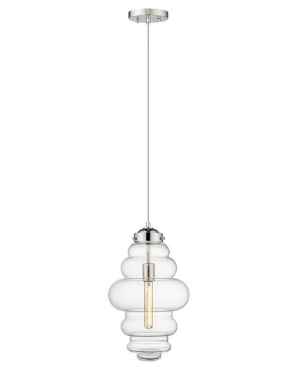 Ballina 1-Light Polished Nickel Mini-Pendant