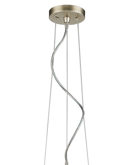 Layla 1-Light Washed Gold Bowl Pendant With Gloss White Interior Shade