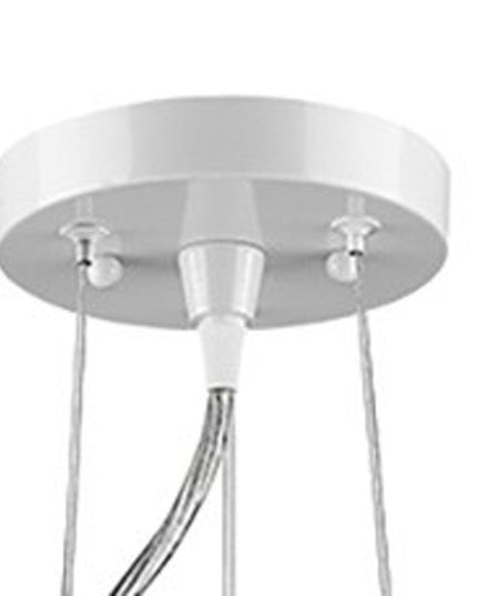 Layla 1-Light White Bowl Pendant