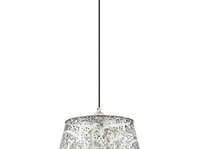 Iris 1-Light Aged Ivory Pendant