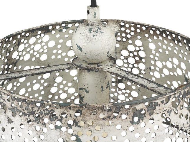 Iris 1-Light Aged Ivory Pendant