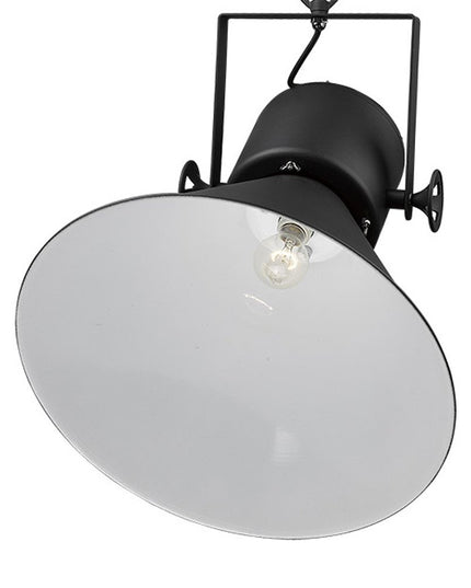 Crew 1-Light Matte Black Pendant