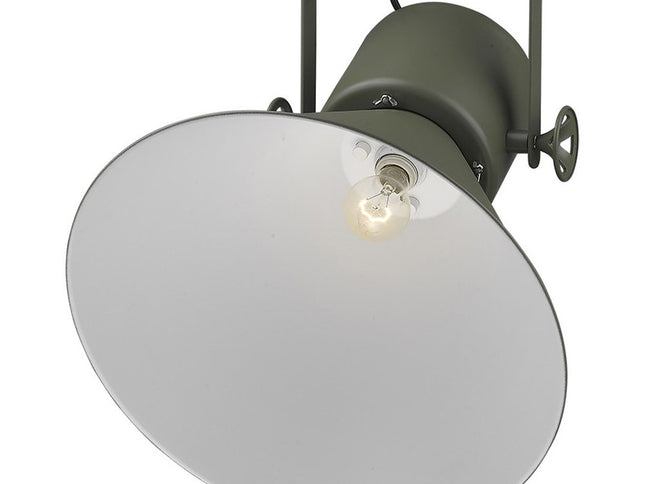 Crew 1-Light Green Pendant