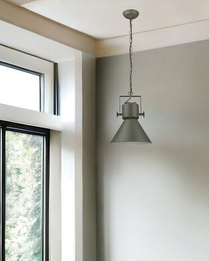 Crew 1-Light Green Pendant