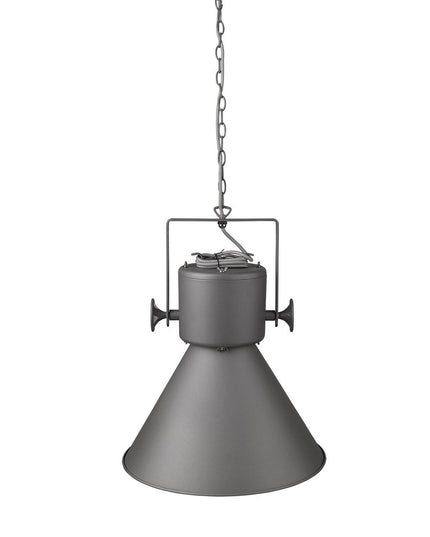 Crew 1-Light Gray Pendant