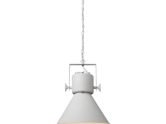 Crew 1-Light White Pendant