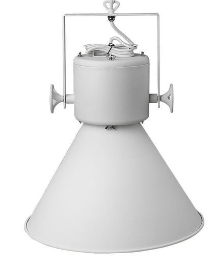 Crew 1-Light White Pendant