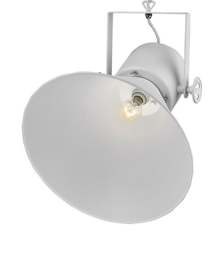 Crew 1-Light White Pendant