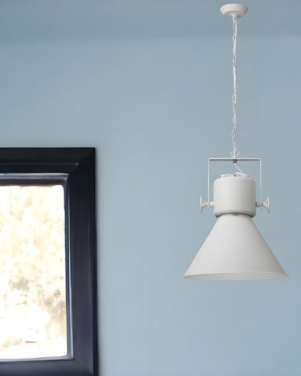 Crew 1-Light White Pendant