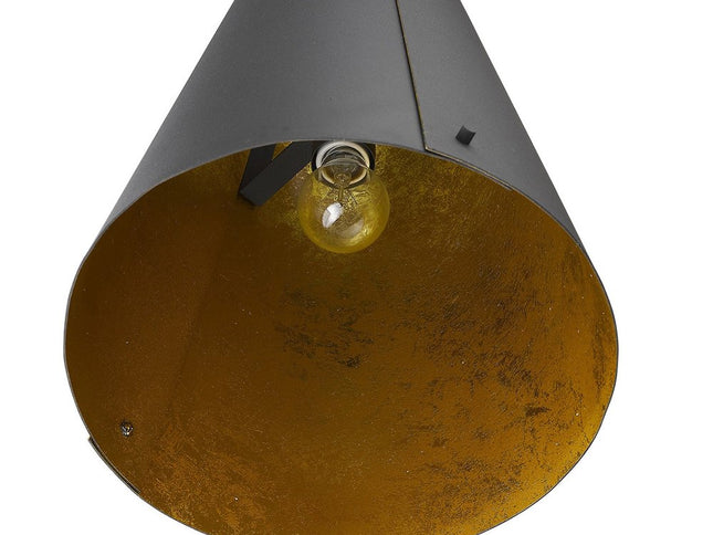 Faza 1-Light Matte Black Pendant