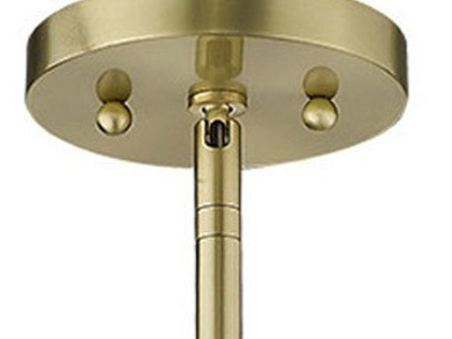 Basetti 1-Light Gold Pendant