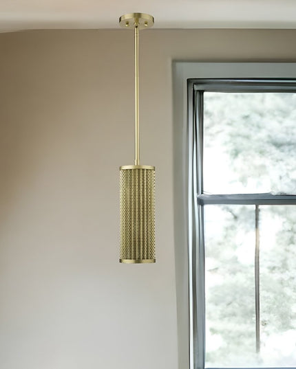Basetti 1-Light Gold Pendant