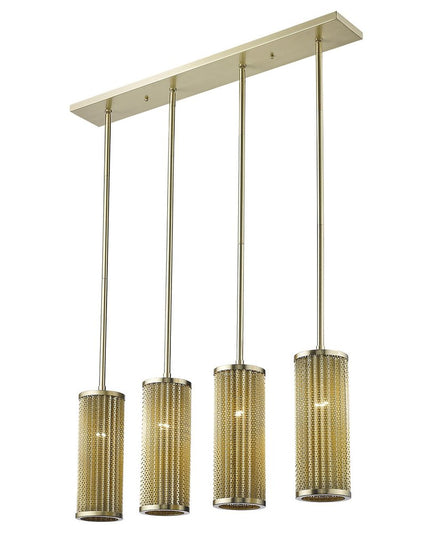Basetti 4-Light Gold Pendant