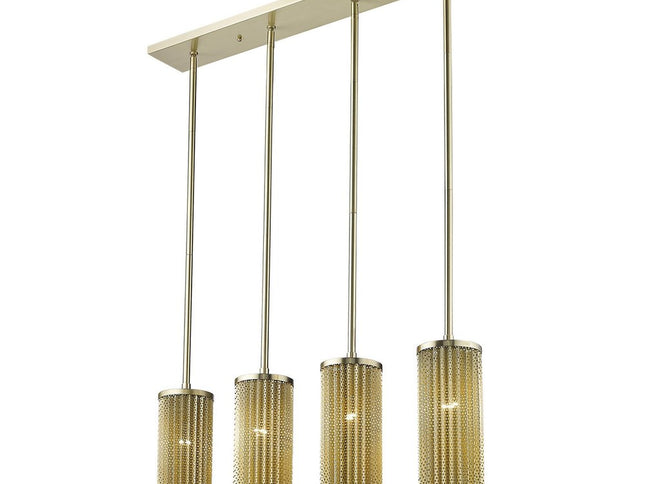 Basetti 4-Light Gold Pendant