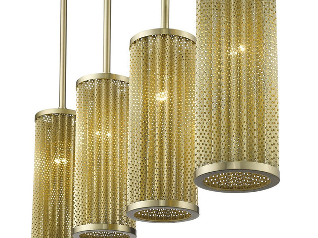 Basetti 4-Light Gold Pendant