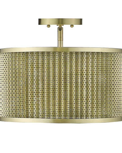 Basetti 4-Light Gold Convertible Pendant