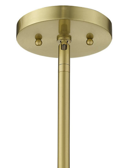 Basetti 4-Light Gold Convertible Pendant