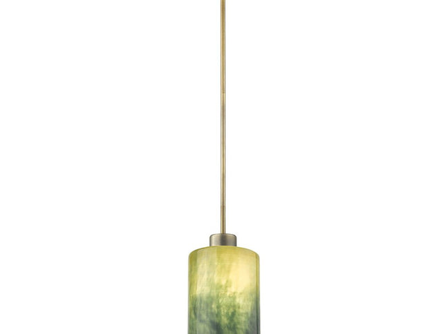 Monet 1-Light Brass Pendant
