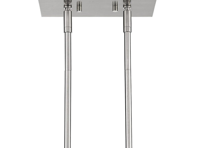 Garner 4-Light Satin Nickel Island Pendant