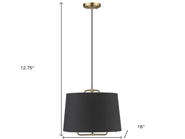 Lamia 1-Light Gold Mini Pendant