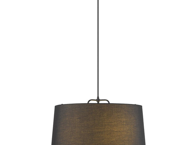 Lamia 3-Light Matte Black Mini Pendant