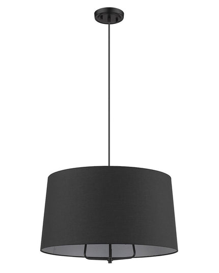 Lamia 3-Light Matte Black Mini Pendant