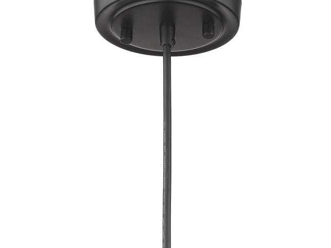 Lamia 3-Light Matte Black Mini Pendant