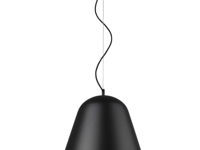 Knell 1-Light Matte Black Pendant