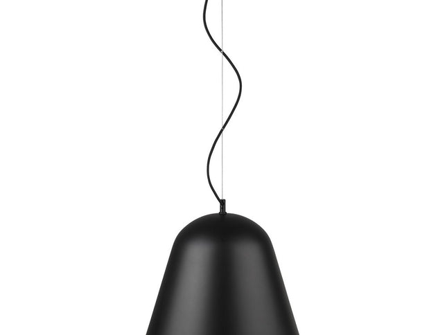 Knell 1-Light Matte Black Pendant