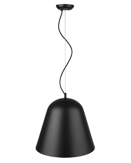 Knell 1-Light Matte Black Pendant