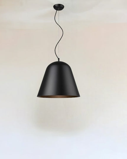 Knell 1-Light Matte Black Pendant