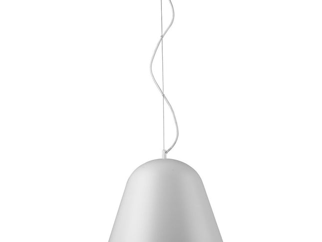 Knell 1-Light White Pendant