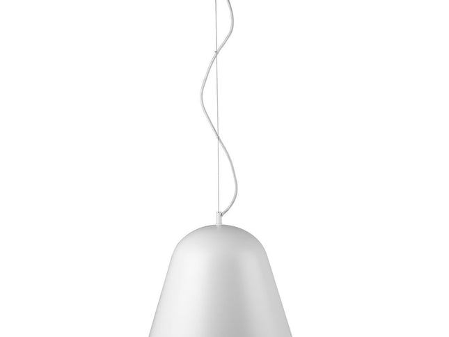 Knell 1-Light White Pendant