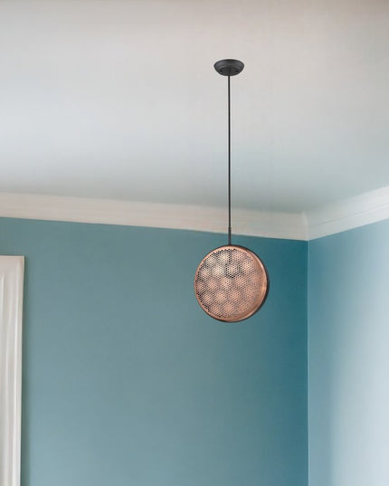 Tholos 1-Light Matte Black Pendant