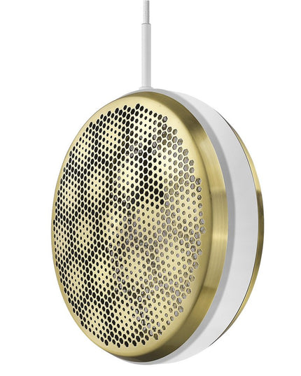 Tholos 1-Light White Pendant