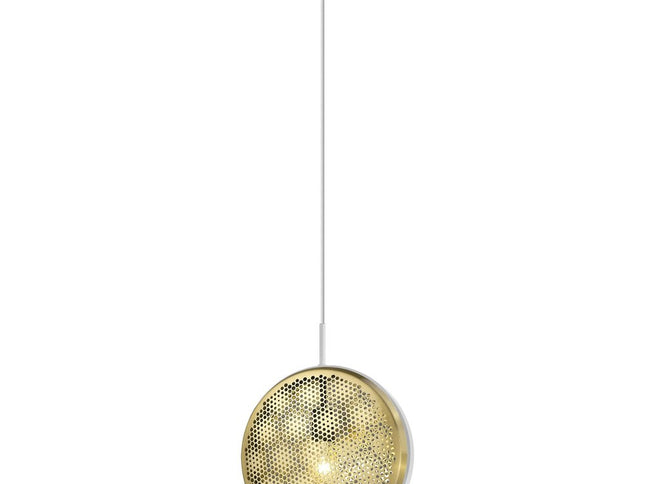 Tholos 1-Light White Pendant