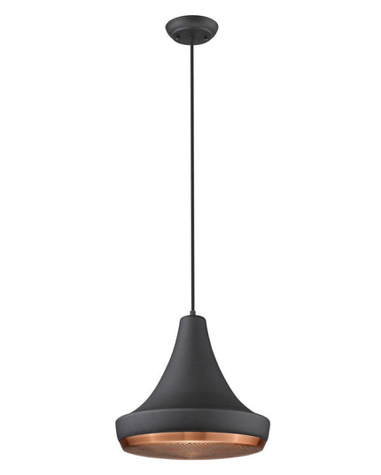 Tholos 1-Light Matte Black Pendant