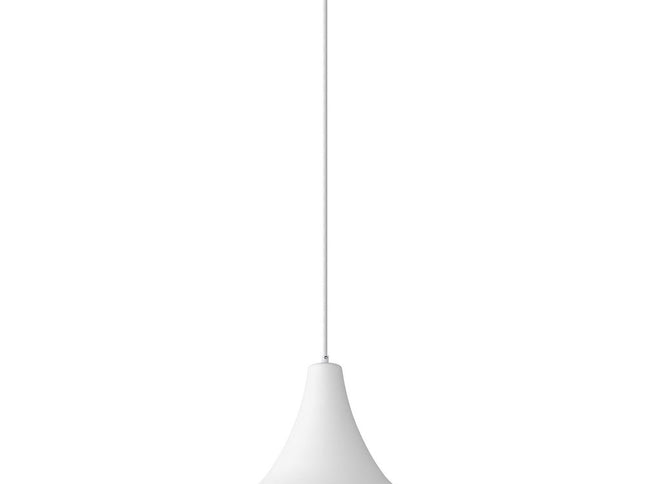 Tholos 1-Light White Pendant