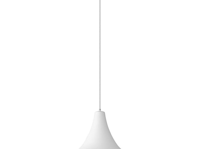 Tholos 1-Light White Pendant