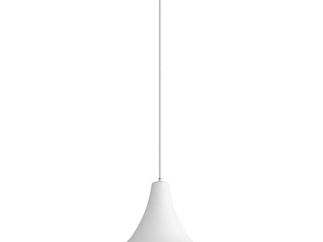 Tholos 1-Light White Pendant